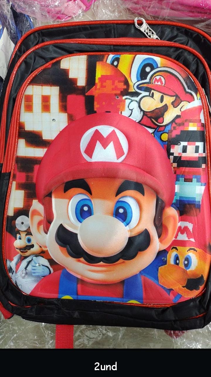 Vista 4 de Maleta escolar, cartuchera y lonchera te - Maleta: DragonBall